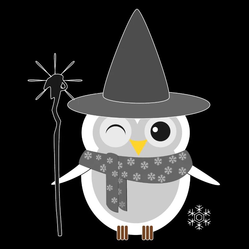 Owl Witch Witch Halloween Magic Magic Eagle Owl