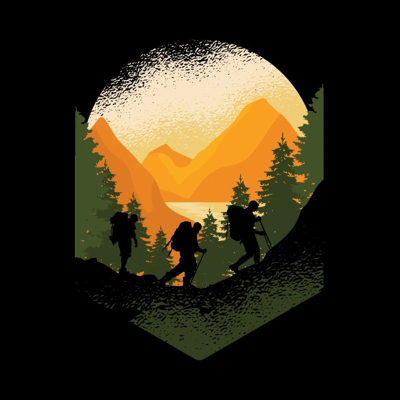 Camping Reisen Wanderer Bergsteigen Backpacker