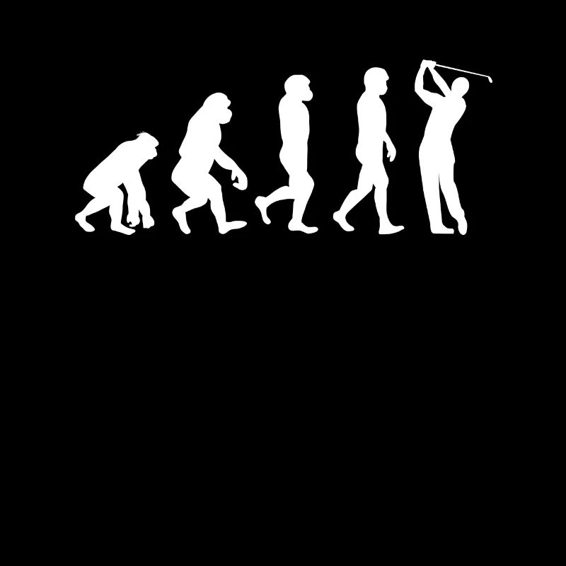 Golf Evolution Golf Player Sports Golf Club Gift
