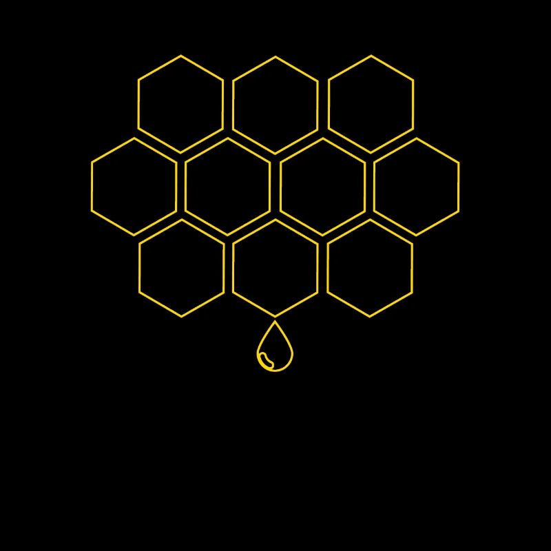 Honeycomb Bee Beekeeper Speichern Sie das Bienengeschenk