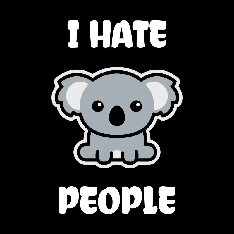 Koalabär I Hate People