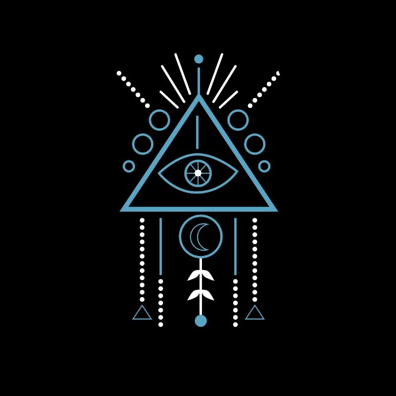 Illuminati Symbol Masonic Triangle Dreamcatcher