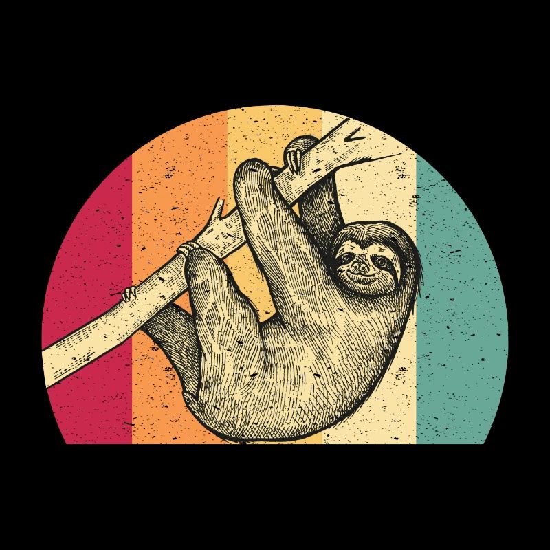 Retro Sloth