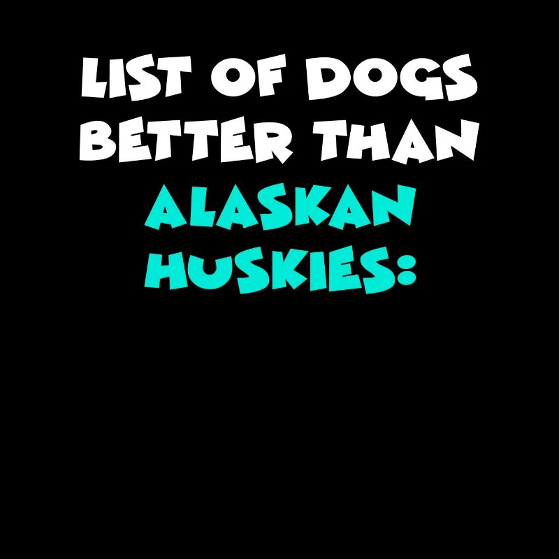 Alaskan Huskies