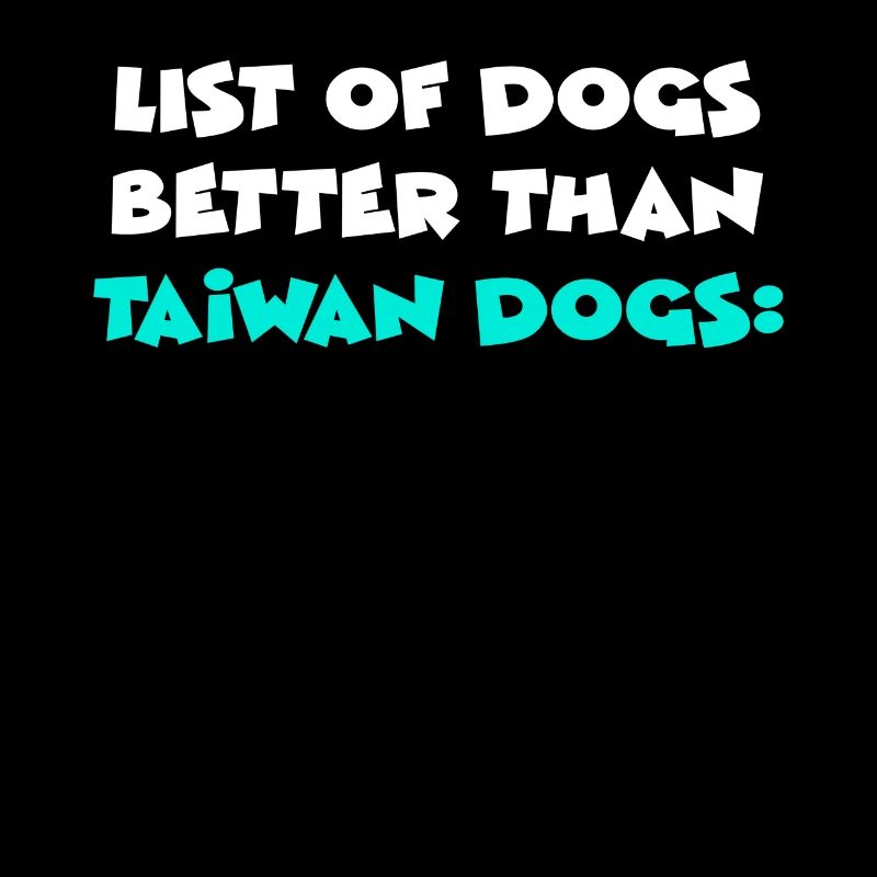 Chiens de Taïwan