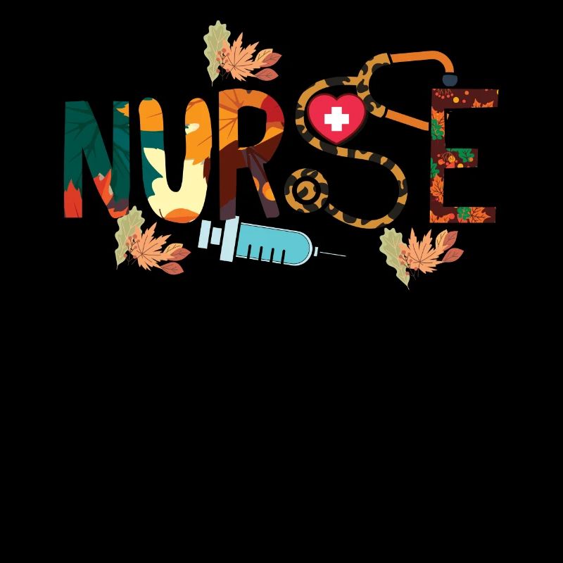 Registered Nurse Nursing Fall Autumn Thanksgiving