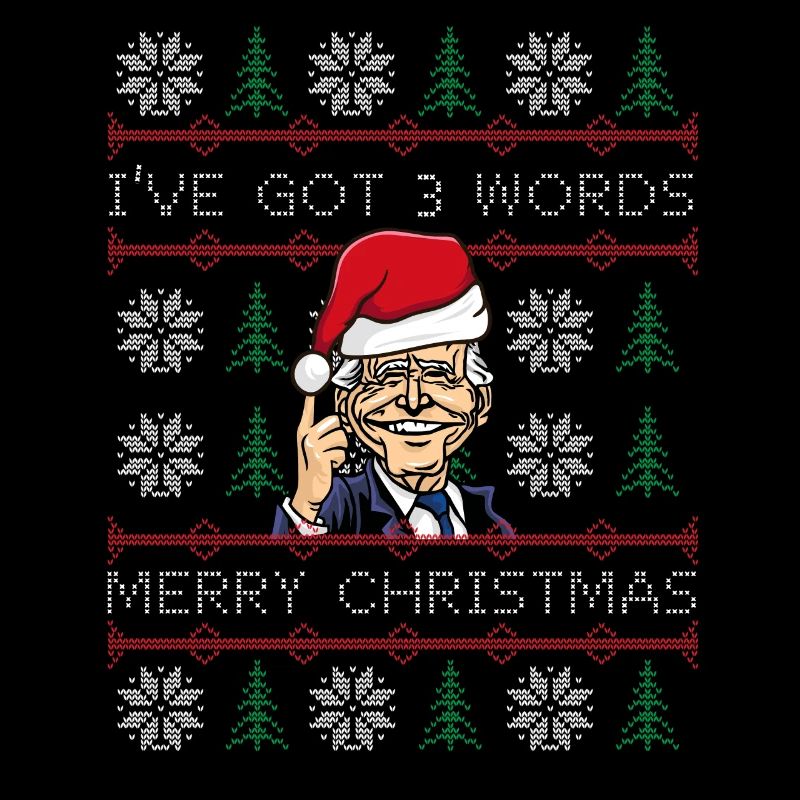 Biden I've Got 3 Words Merry Christmas