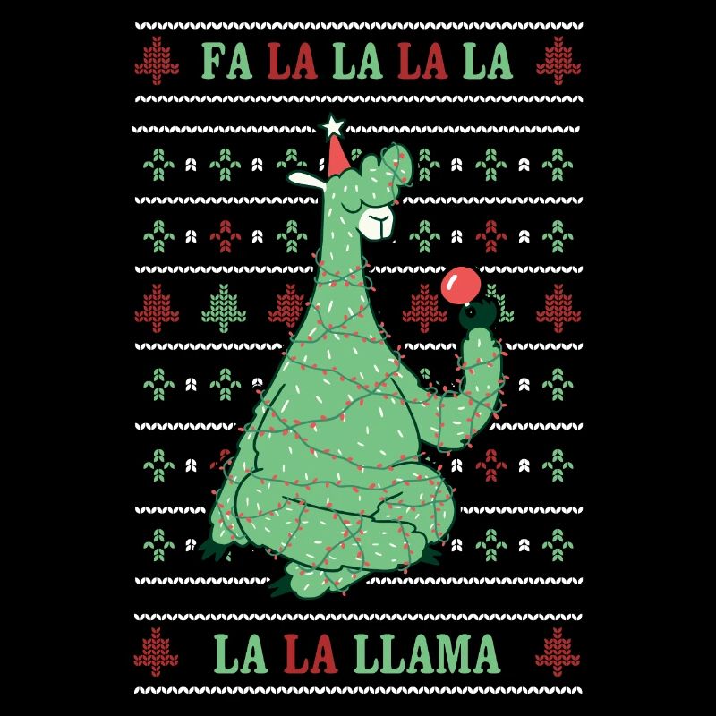 Llama Hässlicher Weihnachtspulli Geschenk