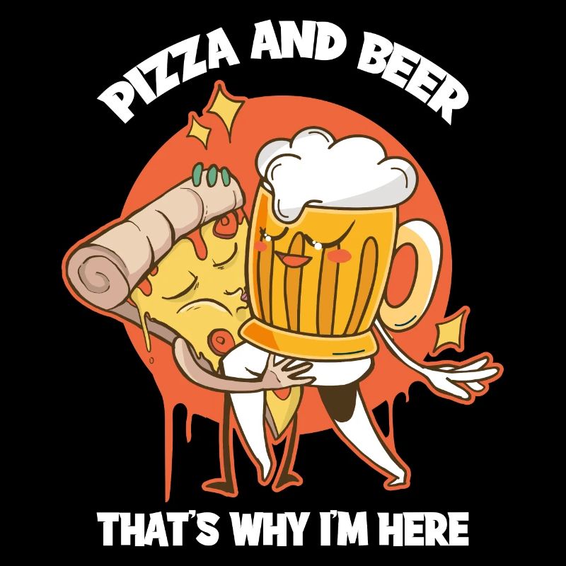 Beer And Pizza Pizza Geschenk