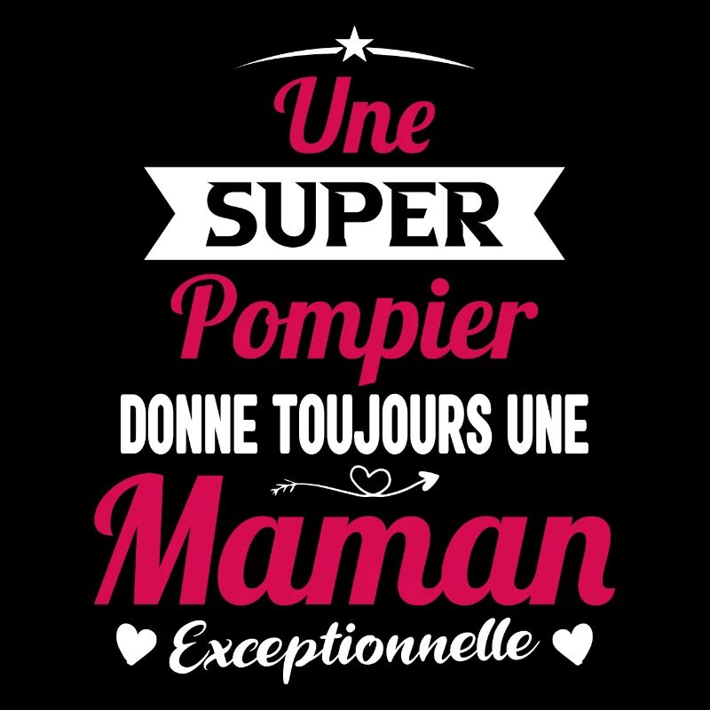 Super pompier maman sapeur pompier future mère