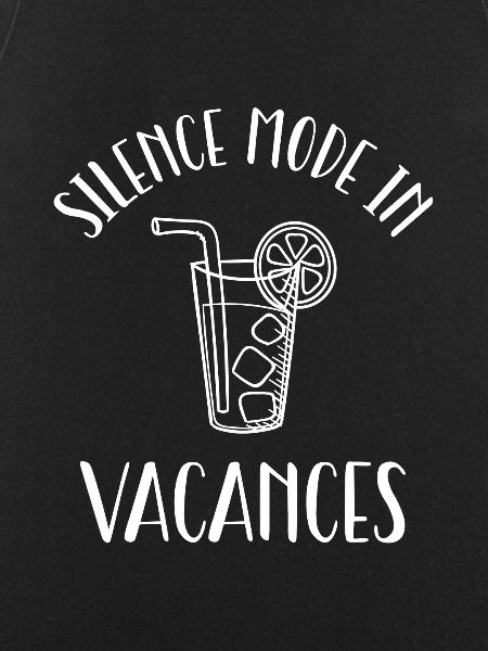 silence mode in vacancy.
