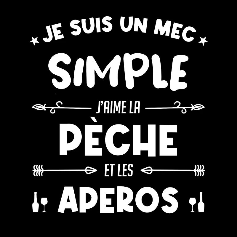 Pêche - un mec simple