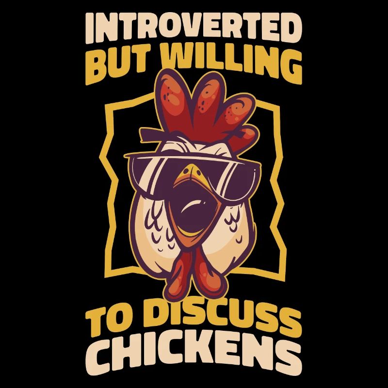 Introverted Chickens Introverted Gift