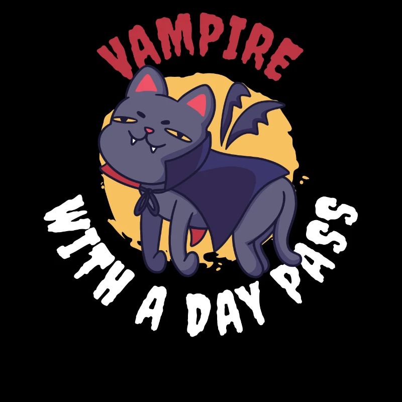 Vampire With A Day Pass Vampire Gift