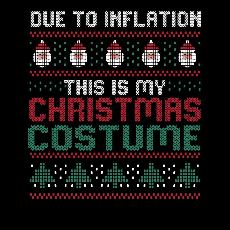 En raison de l’inflation pulls de Noël drôle de Noël