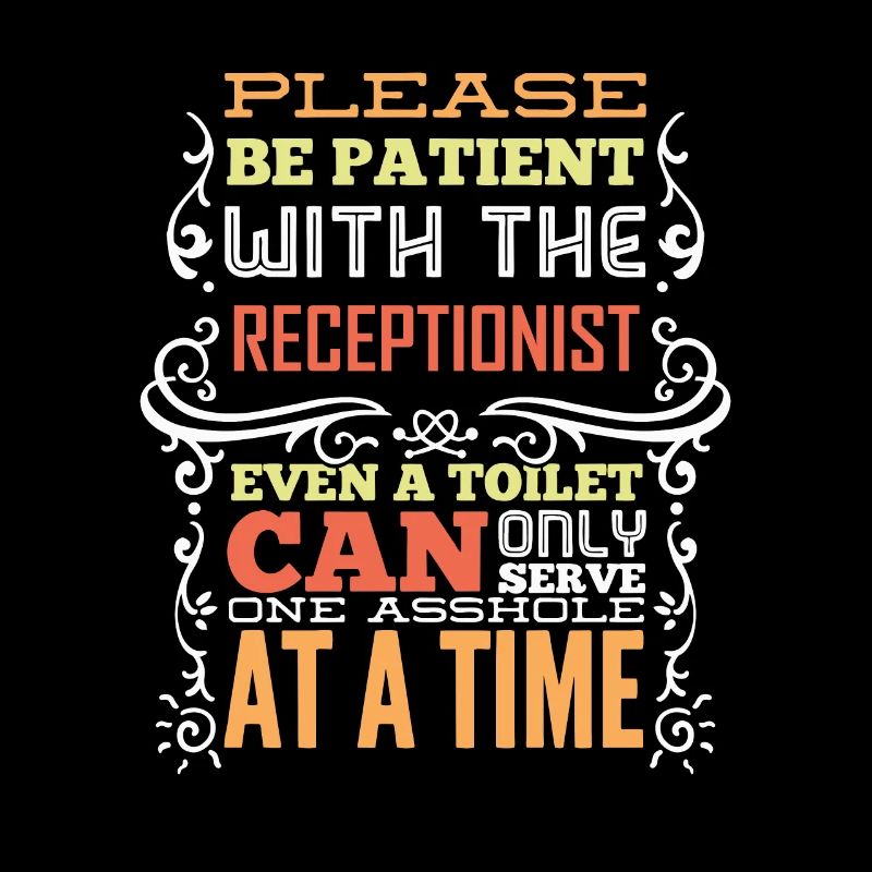 Receptionist Saying Funny Gift