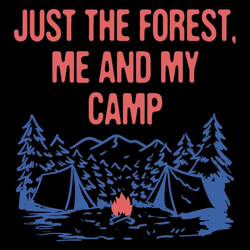 Just the Forest and Me Introvert Camping