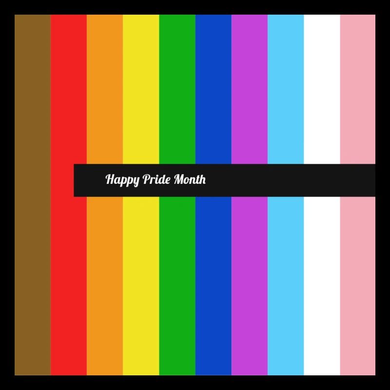 Fierté Arc-en-ciel Happy Pride