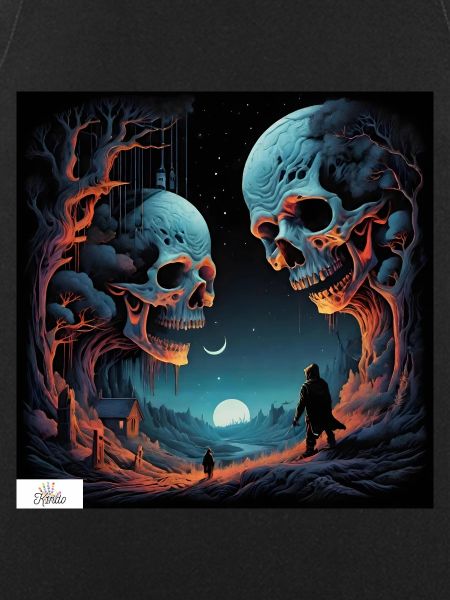 Skull fantasy dreamscape