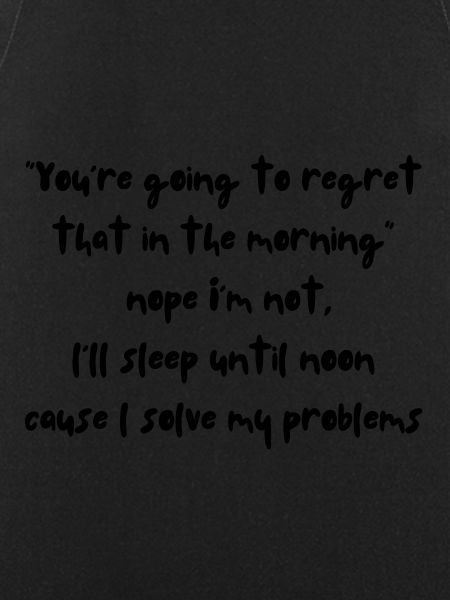Solving regrets