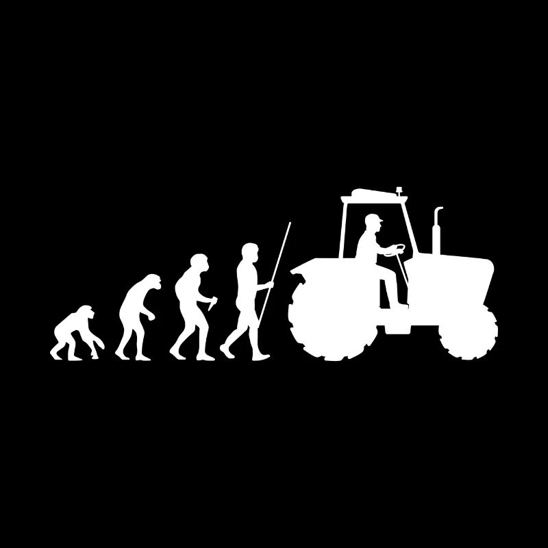 Bauer Landwirt Traktor Evolution Geschenk