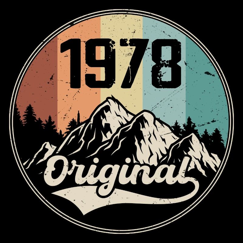 Original 1978 Cadeau D'anniversaire - 1978
