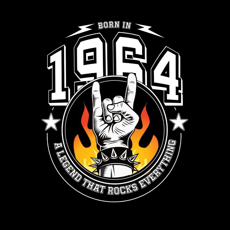 1964 Birthday, rocks everything