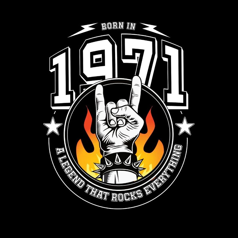 1971 Birthday, rocks everything
