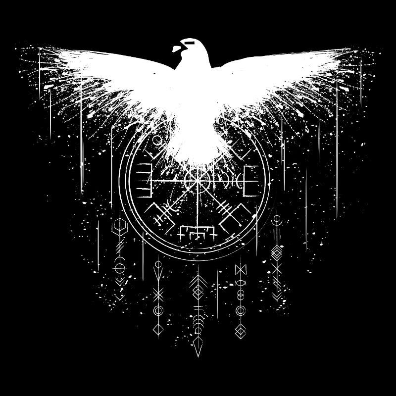 Vegvisir Eagle Runes