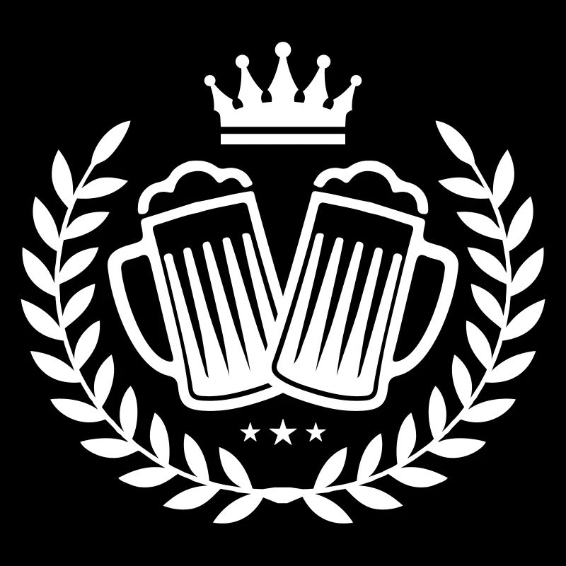 bier icon kranz krone