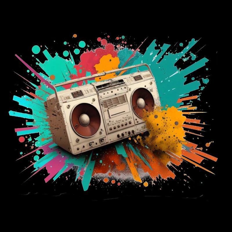 Stereo Paint Explosion