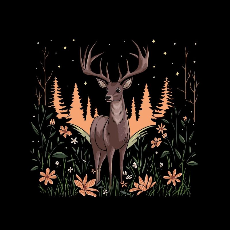 Deer Lover Cottagecore Esthétique