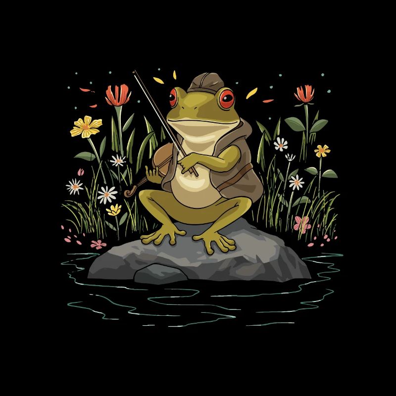 Frog Lover Cottagecore Esthétique