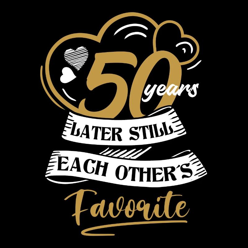 50. Hochzeitstag Ehemann Ehefrau Ehe Beziehung