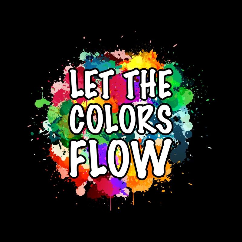 Painter Canvas Liquid Painting Art Paint