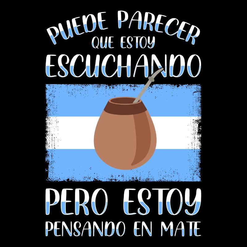 Drapeau de l’Argentine Thé yerba maté argentin