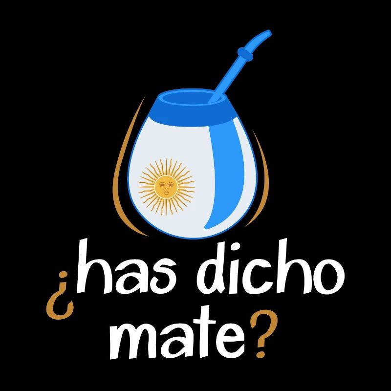 Drapeau de l’Argentine Thé yerba maté argentin