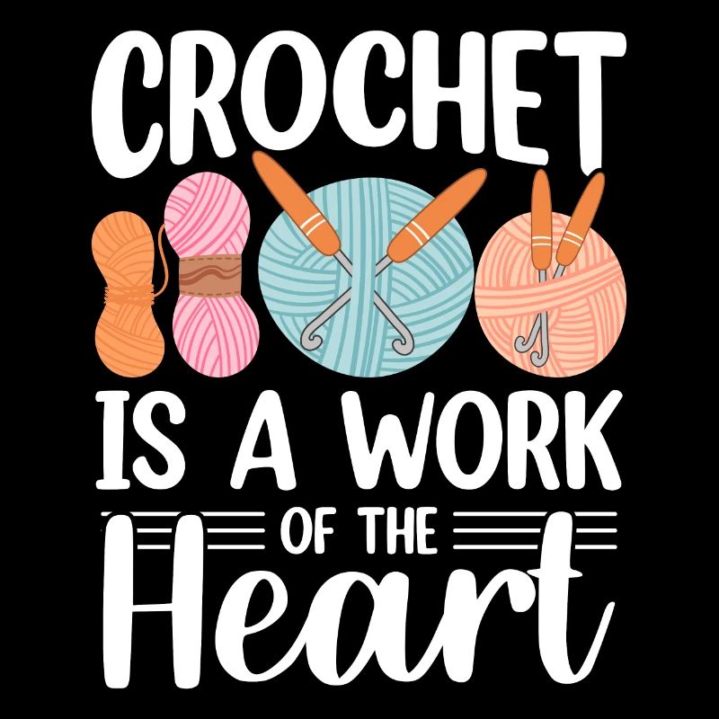 Crochet Lover Funny Loop & Hook Design