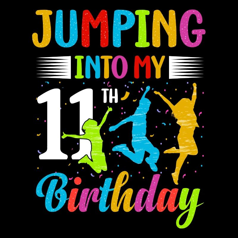 Trampoline Lover 8th Birthday Party Jumping