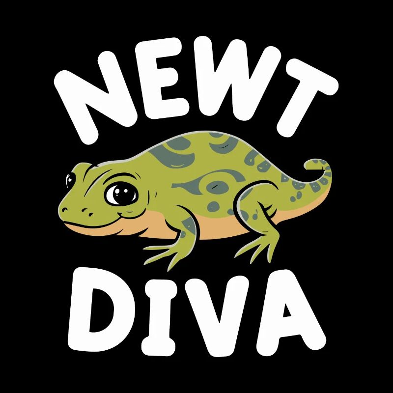 Witziger Molch Spruch