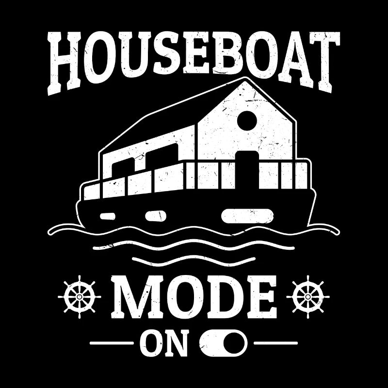 Witziger Hausboot Spruch