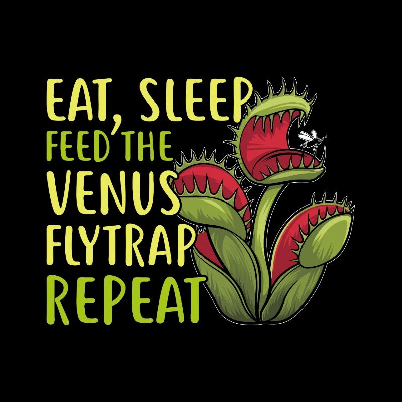 Venus Flytrap Carnivore Plant Design