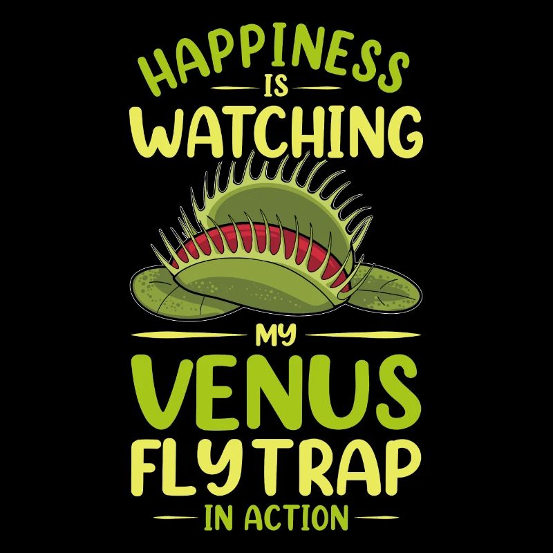Venus Flytrap Carnivore Plant Design