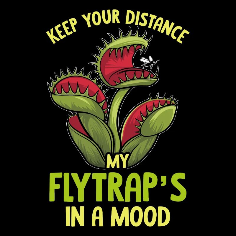 Venus Flytrap Carnivore Plant Design