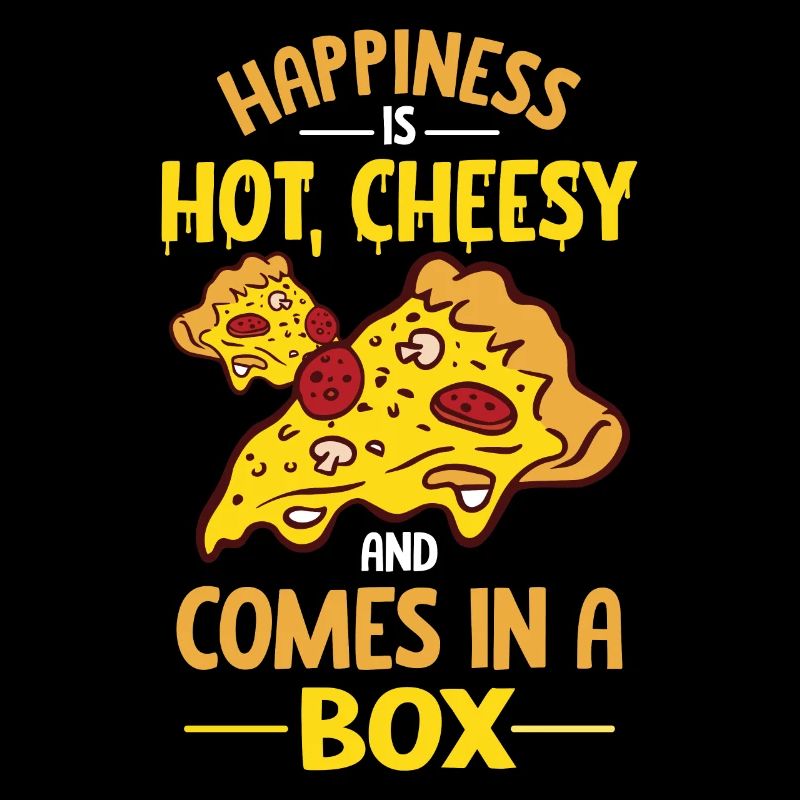 Drôle de dicton de pizza