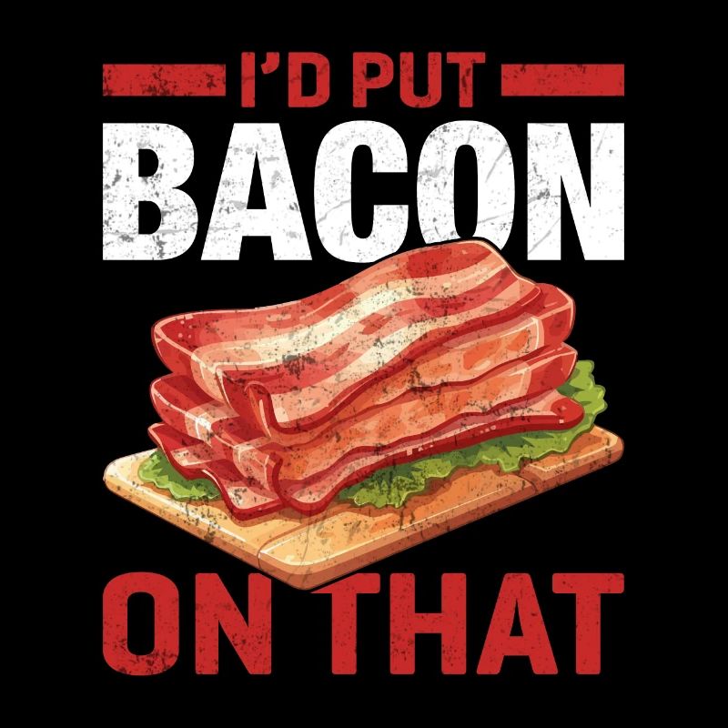 Amateur de bacon - Je fais du bacon dessus