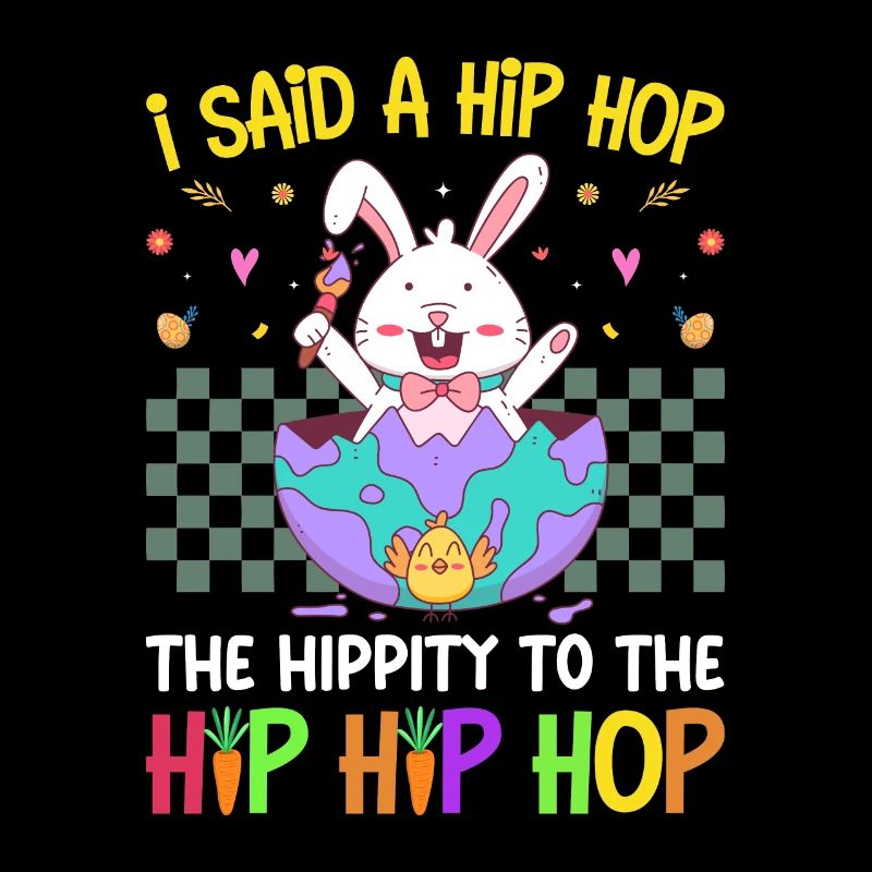 Happy Easter with the Easter Bunny