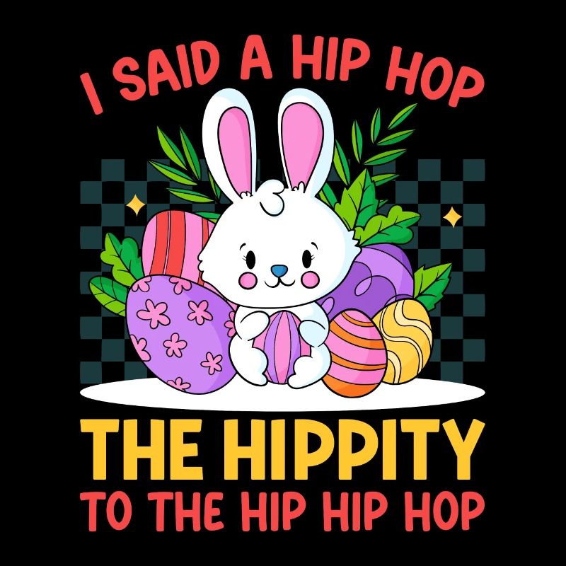 Happy Easter with the Easter Bunny