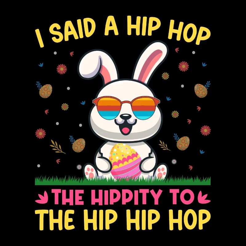 Happy Easter with the Easter Bunny