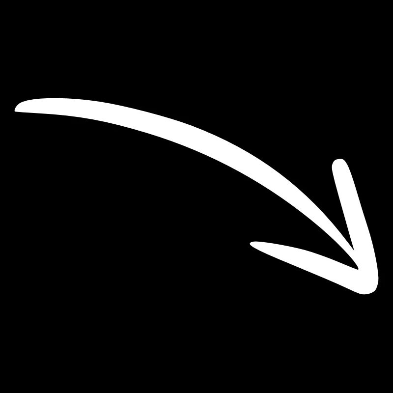 Arrow drawing sketch white